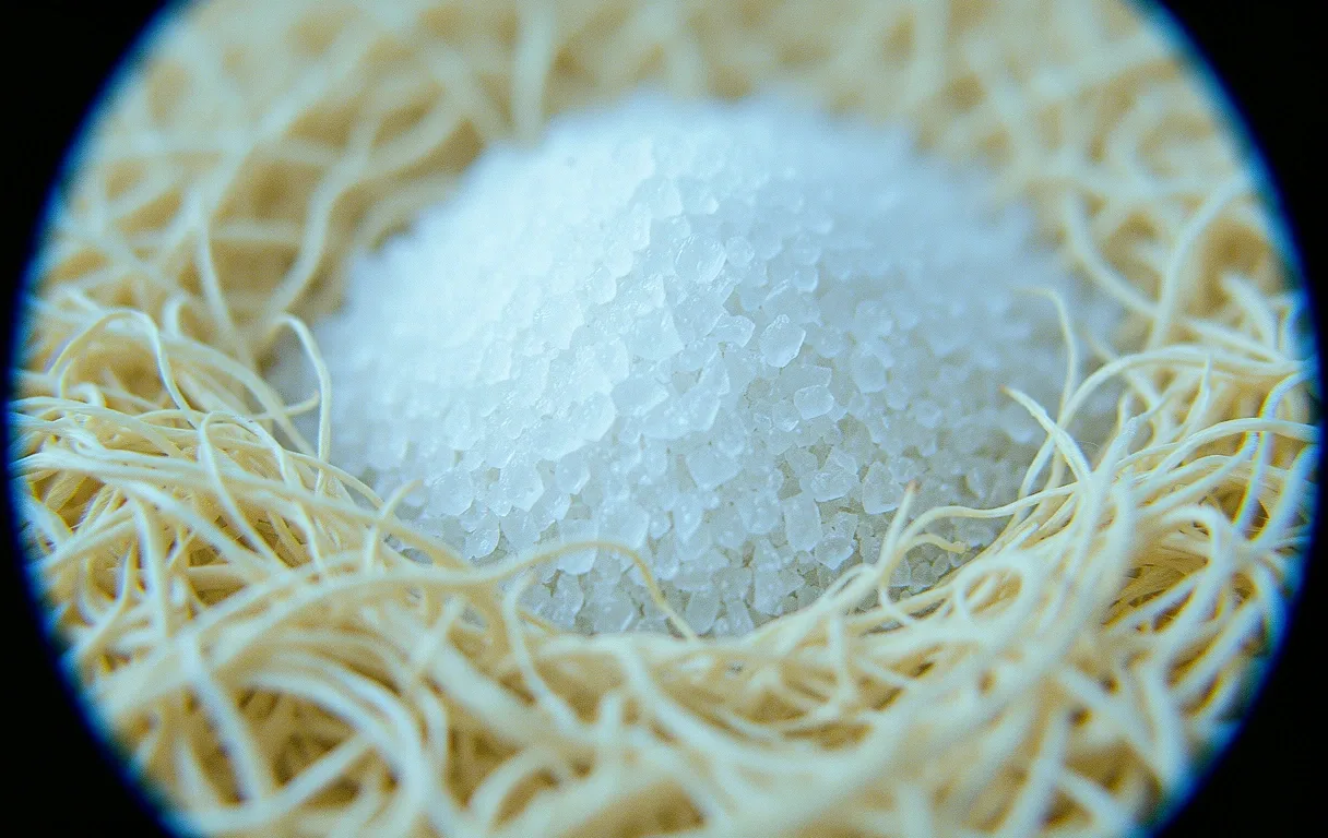 Microscopic nutrient patterns